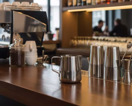 Latte kanna Rostfri, 0,15Liter