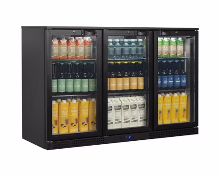 Barkyl 3Dörrar, 1350x520x900mm 288 Liter, TEFCOLD