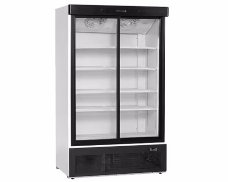 Drickakyl Självstängande skjutglasdörrar,1200x735x1990mm 895Litter, TEFCOLD