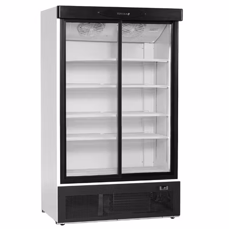 Drickakyl FS1202S, Självstängande skjutglasdörrar,1200x735x1990mm 895 Litter, TEFCOLD