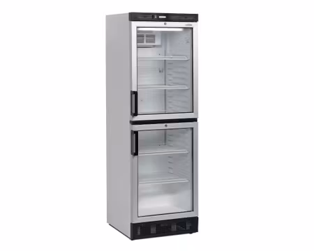 Drickakyl glasdörrar, 595x640x1840mm 358Litter, TEFCOLD