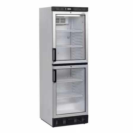 Drickakyl FS2380 glasdörrar, 595x640x1840mm 358 Litter, TEFCOLD
