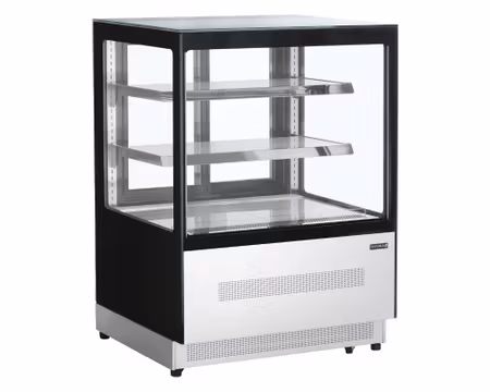 Kylmonter 2st glashyllor+bottenhylla, 905x745x1209mm, TEFCOLD