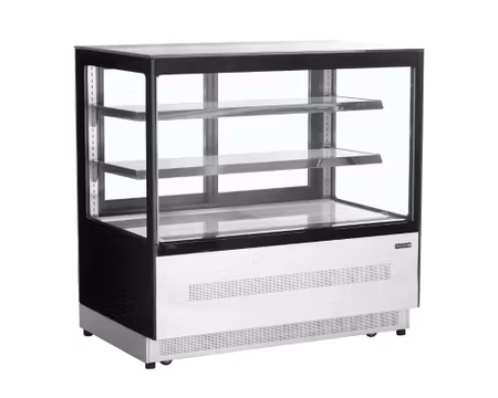 Kylmonter 2st glashyllor+bottenhylla, 1205x745x1209mm, TEFCOLD
