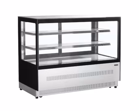 Kylmonter 2st glashyllor+bottenhylla, 1505x740x1209mm, TEFCOLD