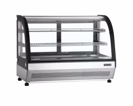 Kylmonter 2st förkromade näthyllor+bottenhylla, 900x560x670mm, TEFCOLD