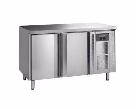 Kylbänk 2 Dörrar Med GN1/1 Hyllor, 1360x700x860mm, TEFCOLD