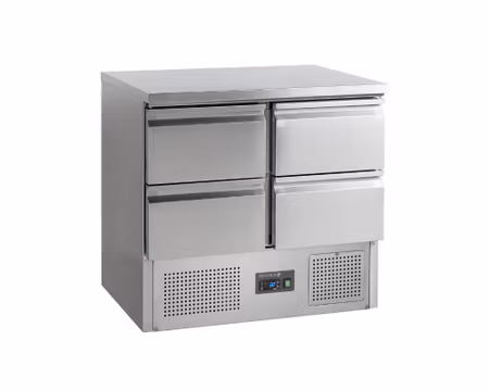 Kylbänk 4Lådor GN1/1, 900x700x877mm, TEFCOLD