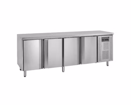Frysbänk 4 Dörrar GN1/1, 2230x600x920mm, TEFCOLD