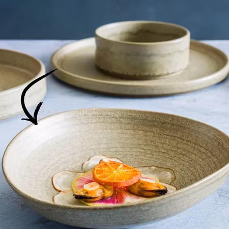 Adelfa Tallrik djup D21 cm