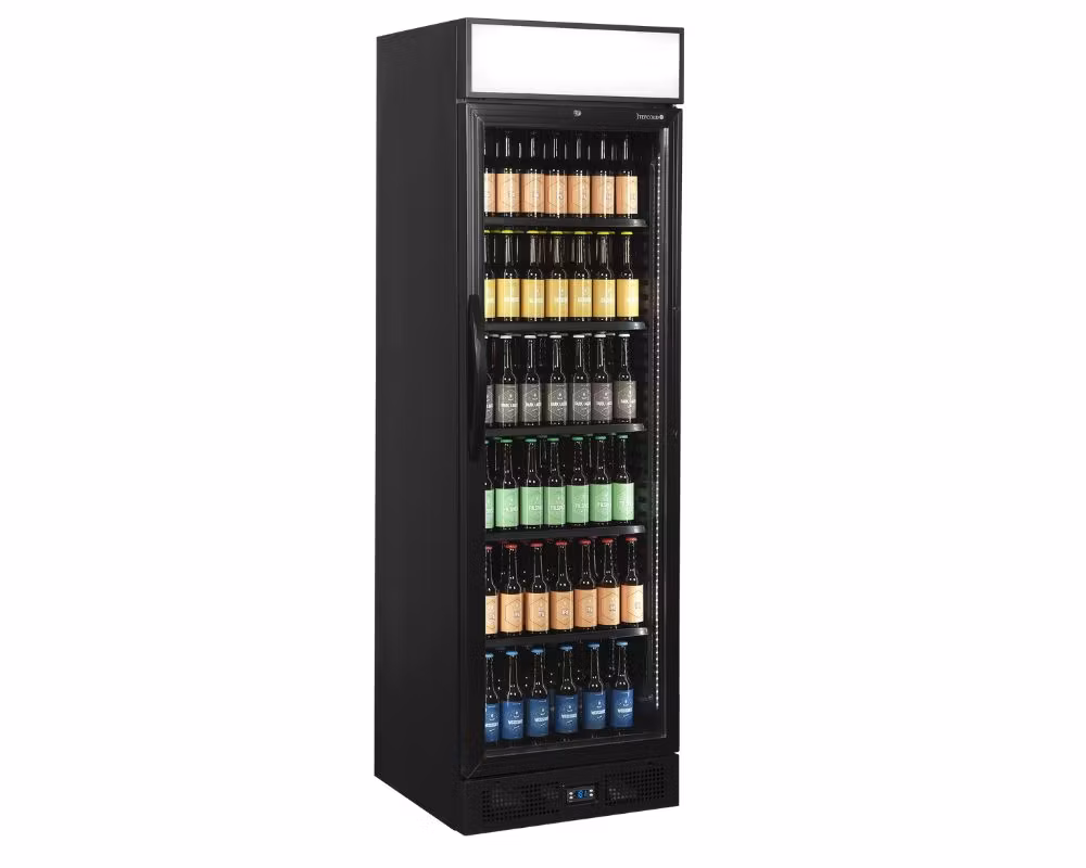 Drickakyl CEV435CP BLACK, 595x640x1980mm 358 Litter, TEFCOLD