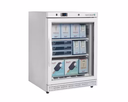 Displayfrys UF200VGW, 600x595x850 mm 200Liter, TEFCOLD