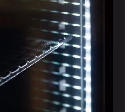 Displayfrys UF400VGB, 600x585x1855 mm 400Liter, TEFCOLD