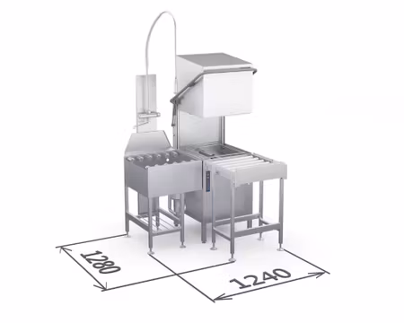 Huvdiskmaskin WD6, 9,9kW 600x657x1430/1880 mm, WEXIÖ