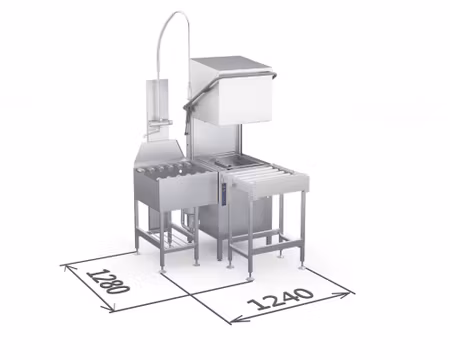 Huvdiskmaskin WD-7, 10,1kW 660x657x1540/2080 mm, WEXIÖ