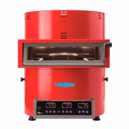 TurboChef Pizzaugn Fire Oven Röd Ventilationsfri , 483x471x577mm, TURBOCHEF