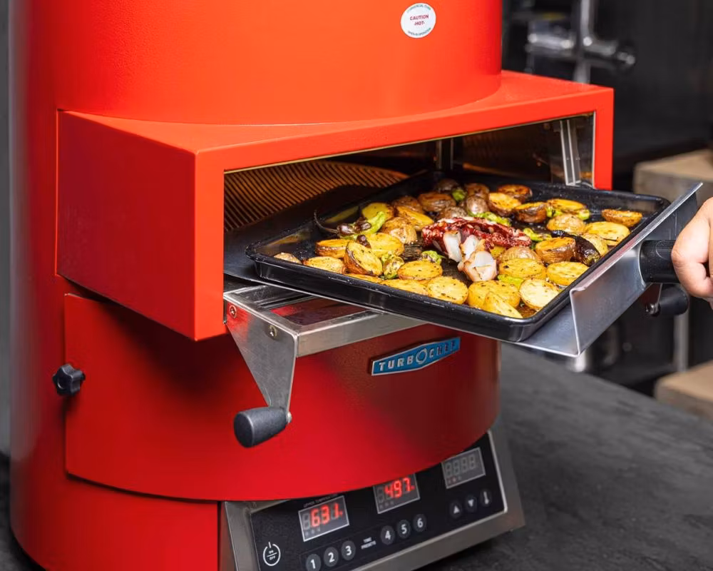 TurboChef Pizzaugn Fire Oven Röd Ventilationsfri , 483x471x577mm, TURBOCHEF