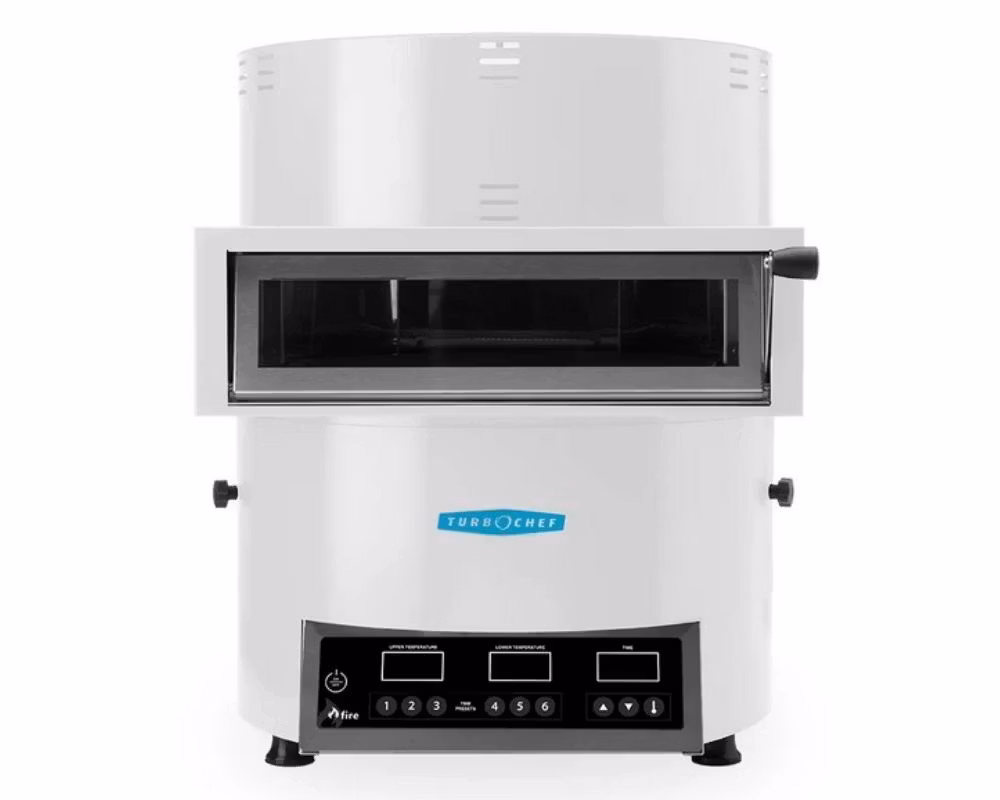 TurboChef Pizzaugn Fire Oven Vit Ventilationsfri , 483x471x577mm, TURBOCHEF