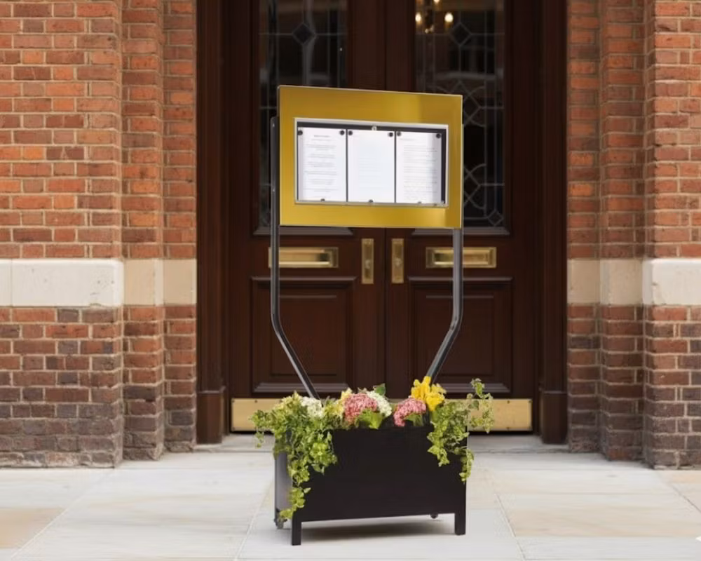 Menyskåp Bourgogne, Centralstativ i 4 MODELLER, LOBELIUS