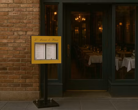 Menyskåp Bourgogne, Centralstativ i 4 MODELLER, LOBELIUS