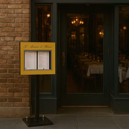 Menyskåp Bourgogne, Centralstativ i 4 MODELLER, LOBELIUS