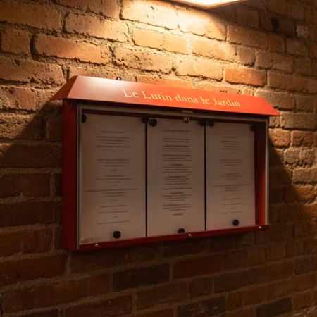 Menyskåp Normandie i 4 MODELLER, Väggmontage, LOBELIUS