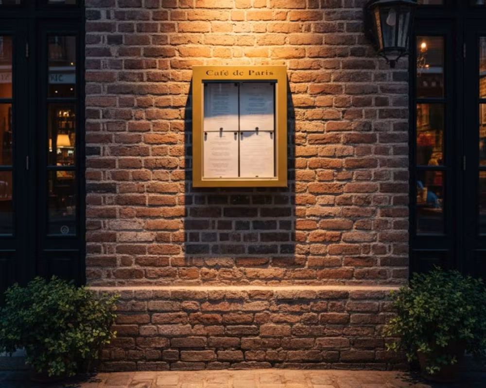 Menyskåp Bourgogne i 4 MODELLER, Väggmontage, LOBELIUS