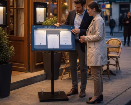 Menyskåp Fristående Vinklad, Luberon i 4 MODELLER, LOBELIUS