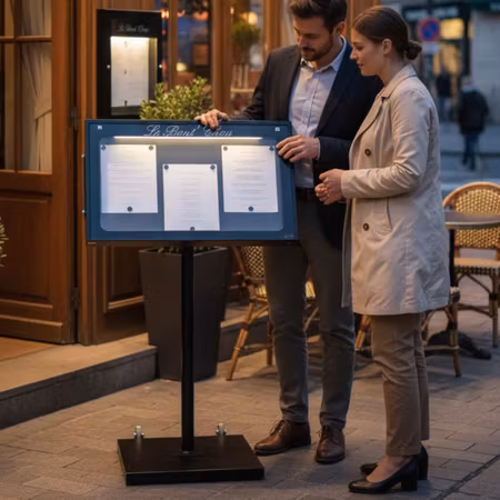 Menyskåp Fristående Vinklad, Luberon i 4 MODELLER, LOBELIUS