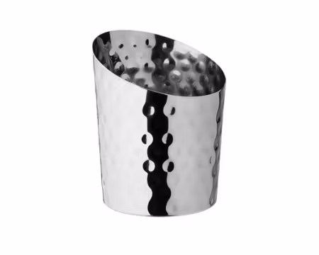 Vinklad konisk hamrad kopp 9,5cm 42cl, UTOPIA