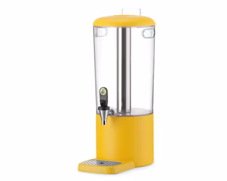 Juicedispenser 8 liter UNIQ Gul, HENDI