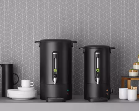 Varmdrycksberedare UNIQ i 2 VARIANTER 9Liter/16 Liter Svart, HENDI