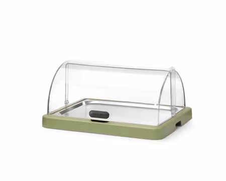 Kylutställning Rolltop UNIQ Bricka:40×30cm Grön, HENDI