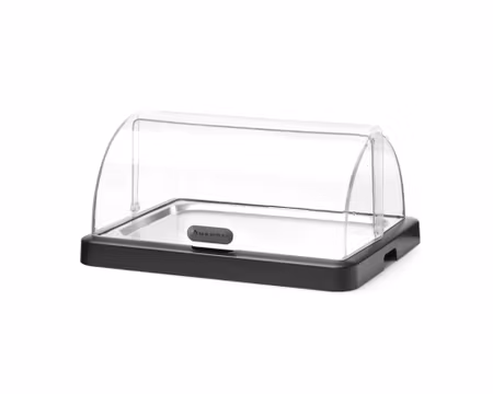 Kylutställning Rolltop UNIQ Bricka:40×30cm Svart, HENDI