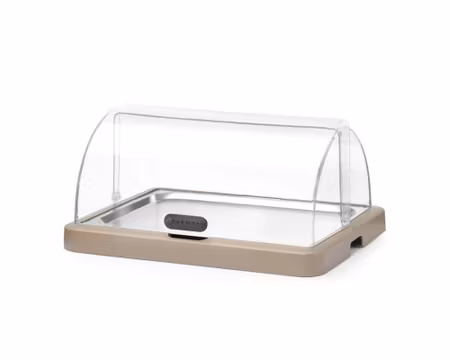 Kylutställning Rolltop UNIQ Bricka:40×30cm Beige, HENDI