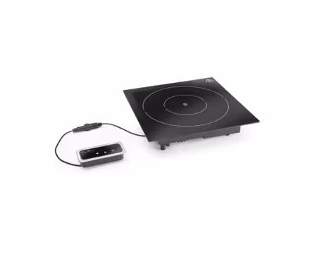 Inbyggd Induktionshäll 1000W bottendiameter: 120–200 mm, HENDI