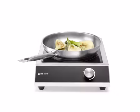 Induktionshäll Kitchen Line 3500 M bottenstorlek: Ø120–260 mm 3,5kW, HENDI