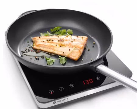 Induktionshäll Kitchen Line 2000 bottenstorlek: Ø120–260 mm 2kW, HENDI