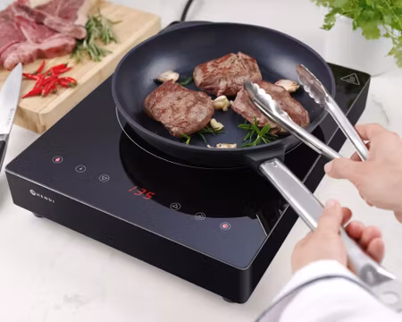 Induktionshäll Kitchen Line 3500W bottenstorlek: Ø140–280mm 3,5kW, HENDI