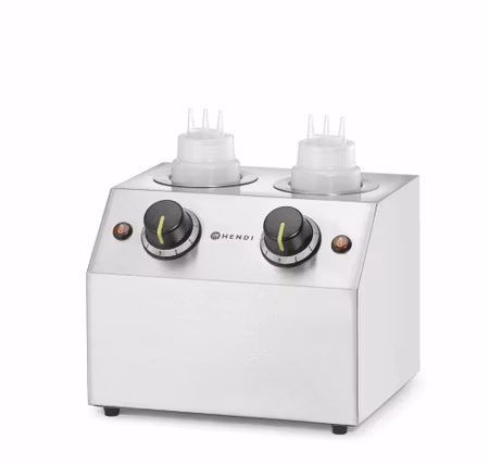 Dubbel såsvärmare 1,3Liter (två flaskor à 650ml) 400W, HENDI
