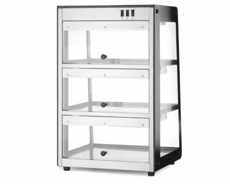 Värmemonter 472x447x775mm Svart,500W 1Fas, HENDI