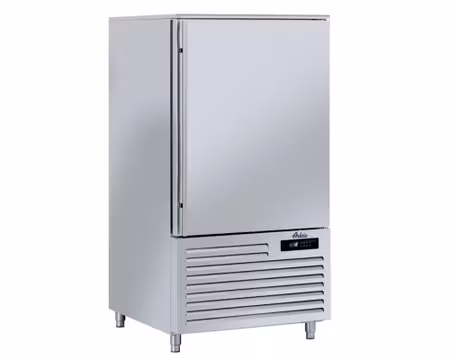 Blast Chiller 10xGN1/1 ELLER 10x600x400mm Plåtar, 790x900x(h)1535mm 1180W 1Fas, HENDI