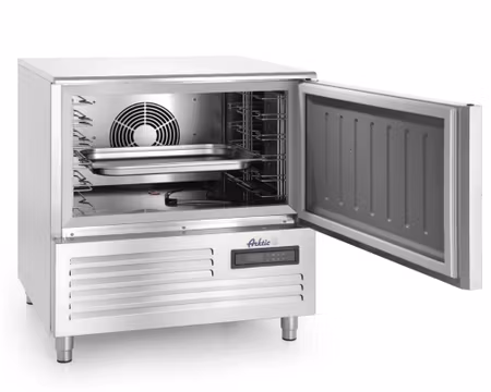 Blast Chiller 5xGN1/1 ELLER 5st 600x400mm Plåtar, 760x725x(h)850mm 749W 1Fas, HENDI