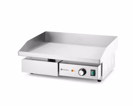 Stekbord Budget Line Slät 550x430x(H)240mm, 3kW 1Fas, HENDI