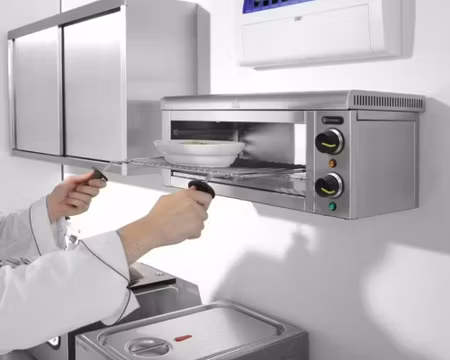 Salamander Väggmonterad, 610x450x(H)275mm 2kW 1Fas,  HENDI