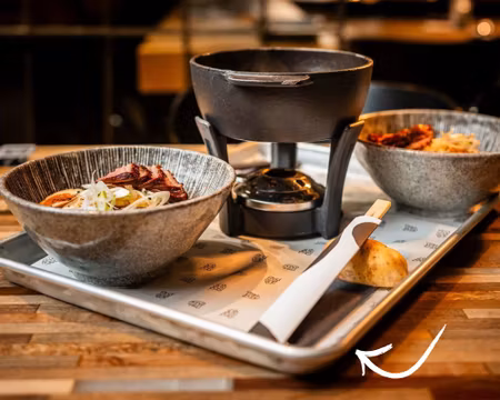 Fastfood bricka/Uppläggningsfat i aluminium 33x24cm