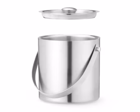 Dubbelväggig ishink i rostfritt stål 2 Liter, HENDI