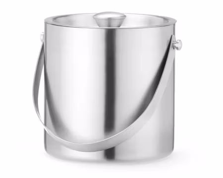 Dubbelväggig ishink i rostfritt stål 2 Liter, HENDI