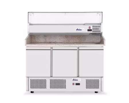 Pizzakylbänk 2Dörrar Mått:1400x700x1491mm, HENDI