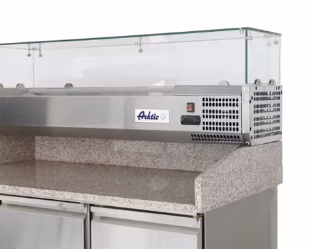 Pizzakylbänk 2Dörrar Mått:1400x700x1491mm, HENDI